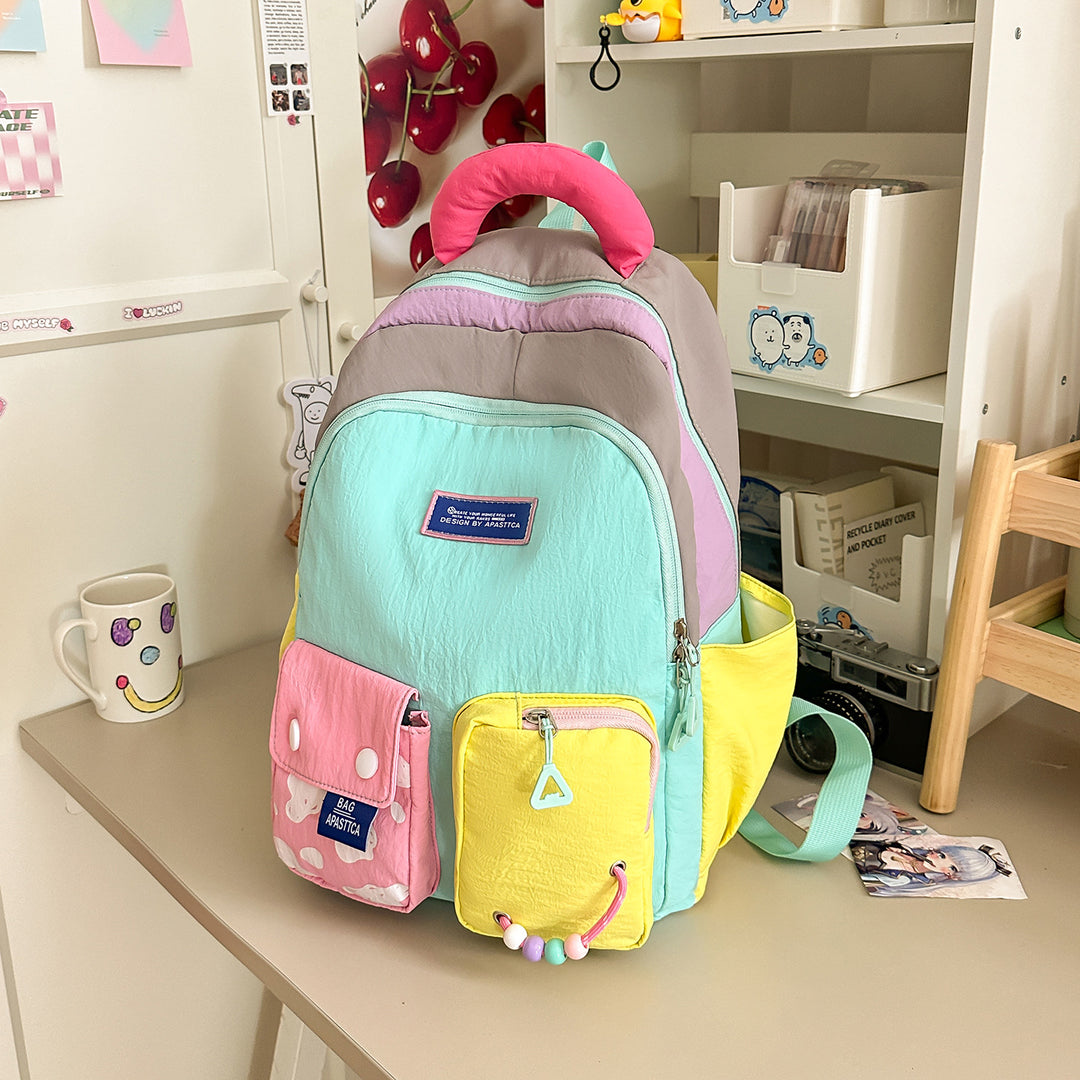 Colorful Multi-Pocket Backpack Stornfield