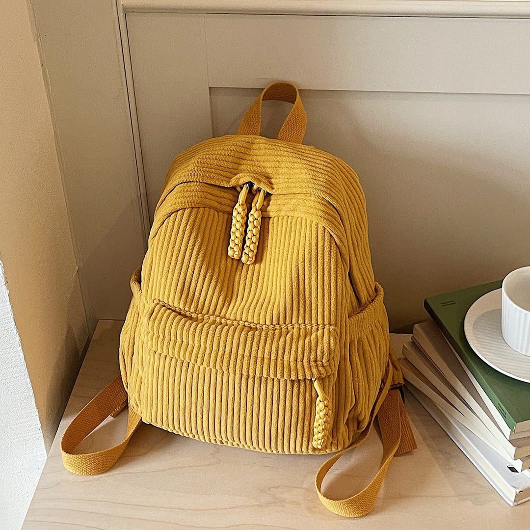 Corduroy Multi-Pocket Backpack Stornfield