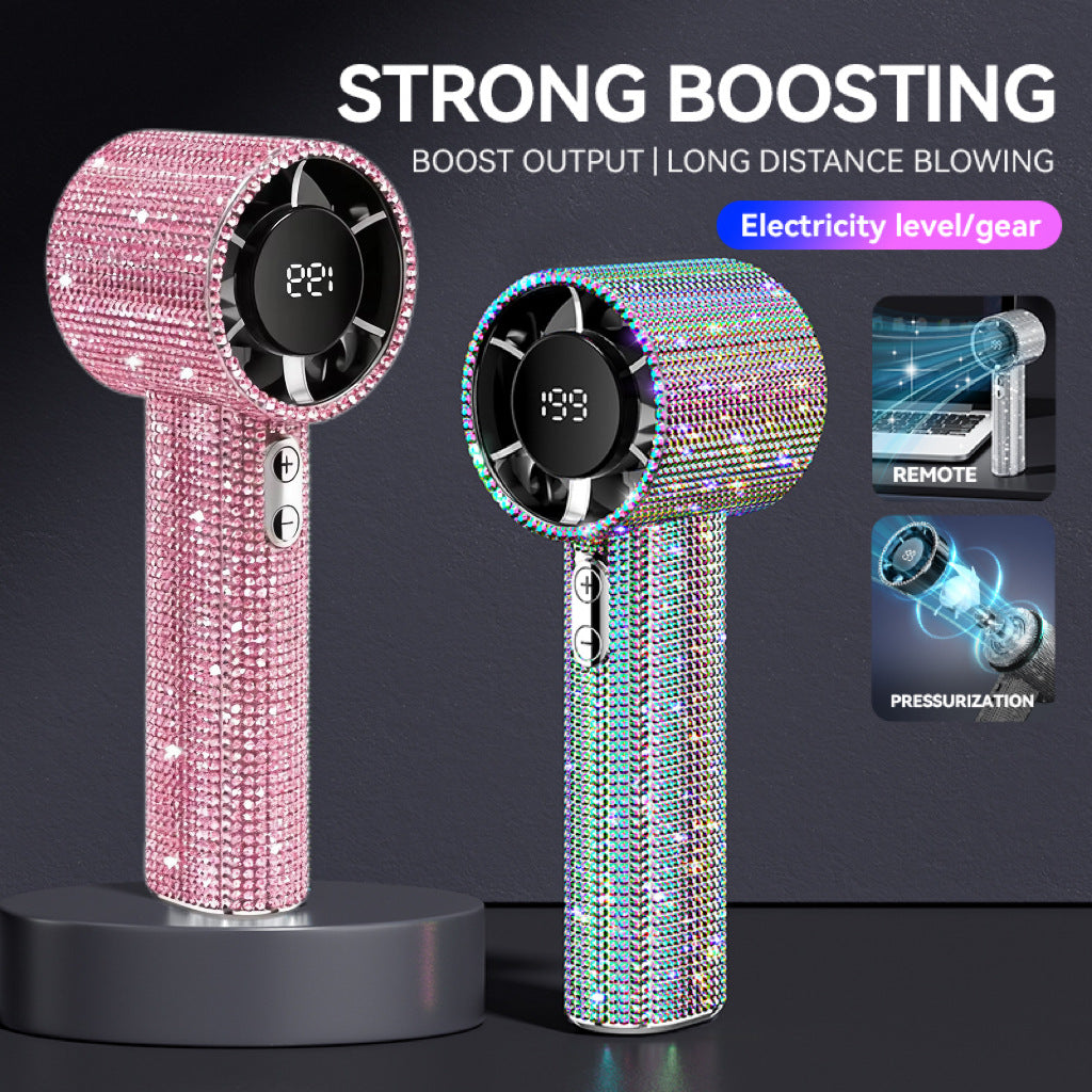 Women's High-Performance Handheld Hair Dryer with Brilliant Accents Stornfield