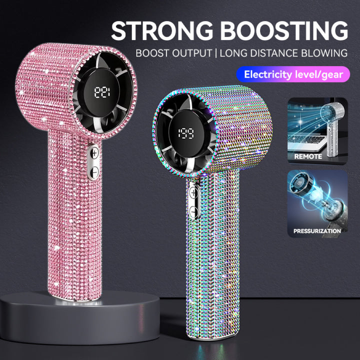 Women's High-Performance Handheld Hair Dryer with Brilliant Accents Stornfield