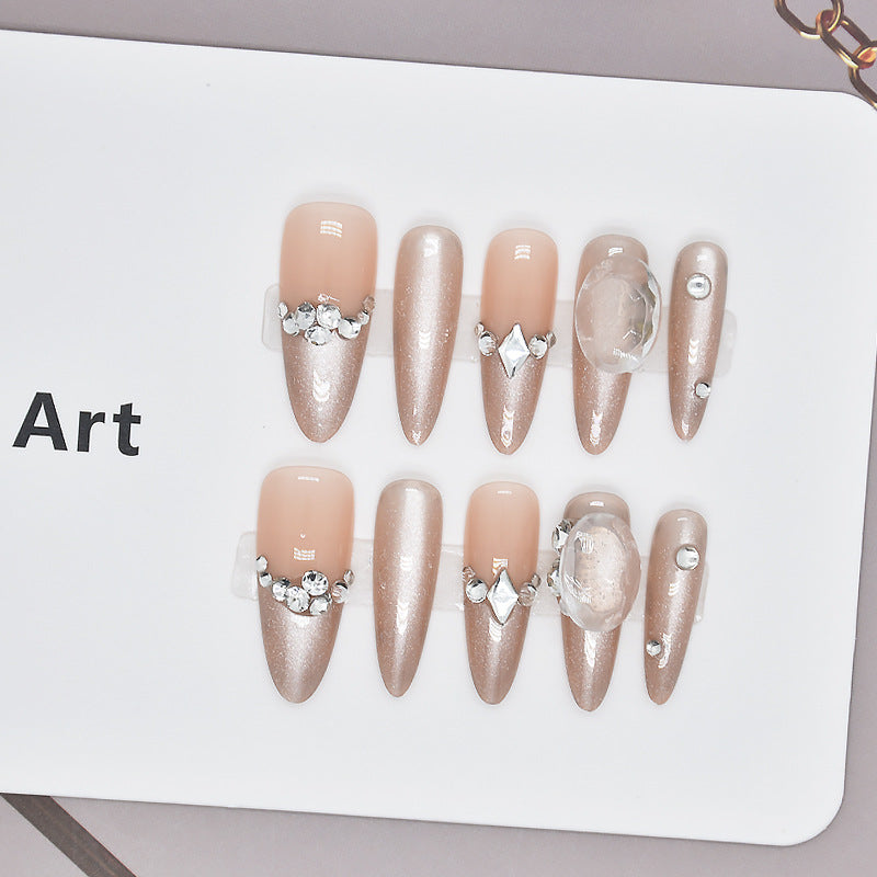 Luxury Decorative Press-On Nail Art Stornfield