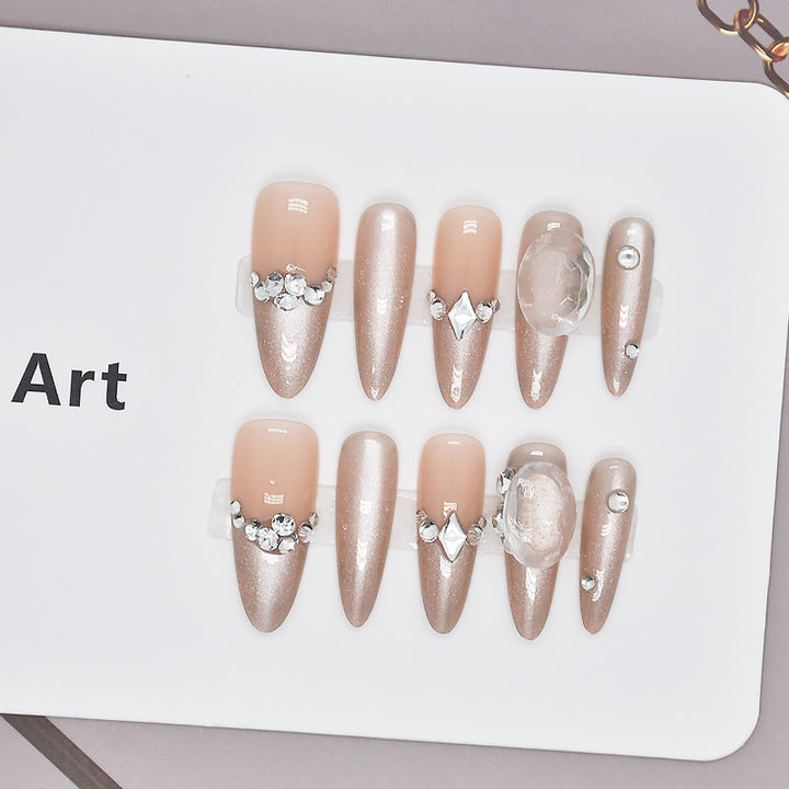 Luxury Decorative Press-On Nail Art Stornfield