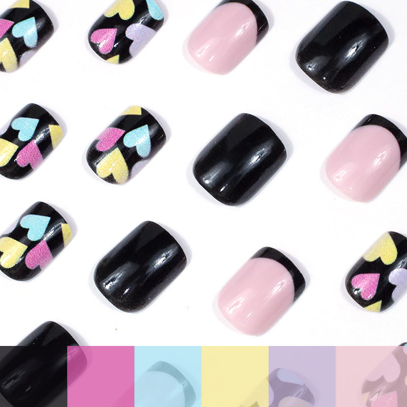 Artistic Heart Design Nail Art Stornfield
