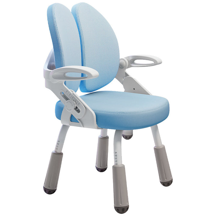Ergonomic children's chair with adjustable seat height and double backrest Stornfield