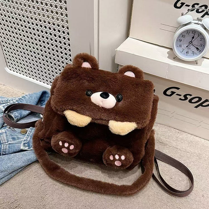 Plush backpack with animal design Stornfield