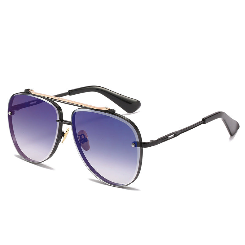 Women's Oversized Pilot Sunglasses with Adjustable Nose Pads and High-Quality Metal Frame Stornfield