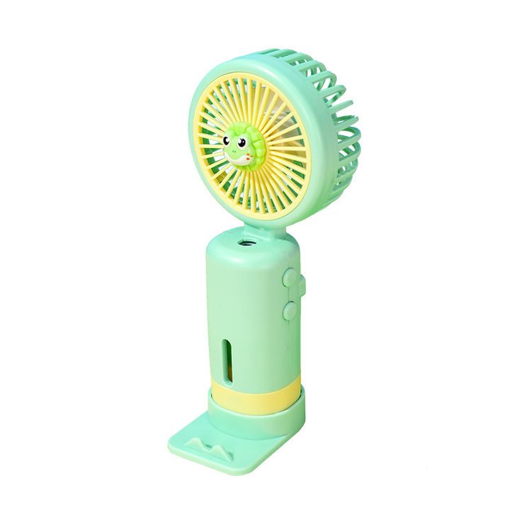 Women's Portable Mini Hand Fan with Cute Animal Design Stornfield