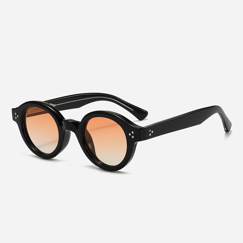 Women's Fashion Round Sunglasses with Stylish Accents Stornfield