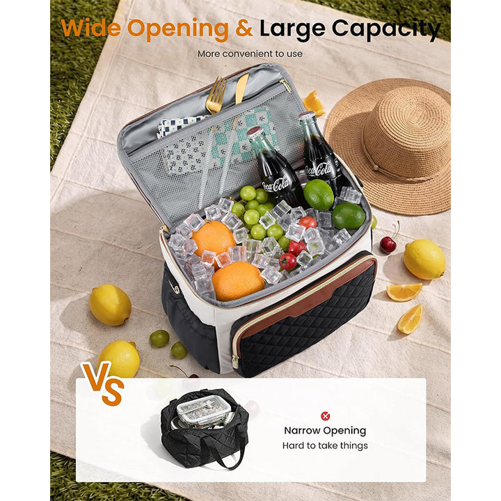 Insulated Multi-Compartment Lunch Carrier Stornfield