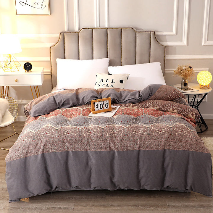 Patchwork Style Comforter Set
