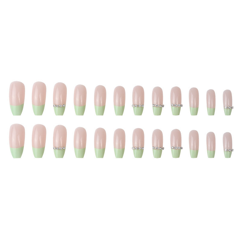 Sparkling Glamour Stiletto Nail Extensions Stornfield