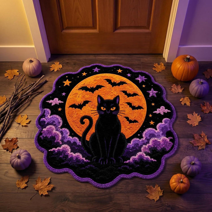 Halloween-Themed Decorative Entry Mat