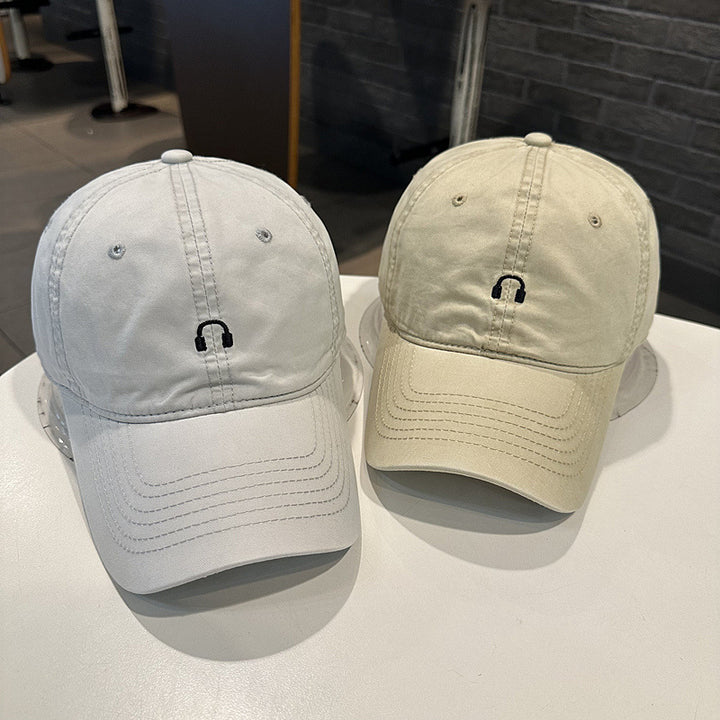 Unisex Cotton Twill Cap with Unique Music Emblem Stornfield
