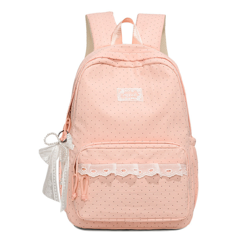 Stylish Polka Dot Backpack Stornfield