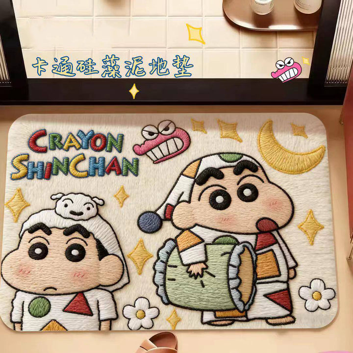 Cartoon-Themed Floor Mat
