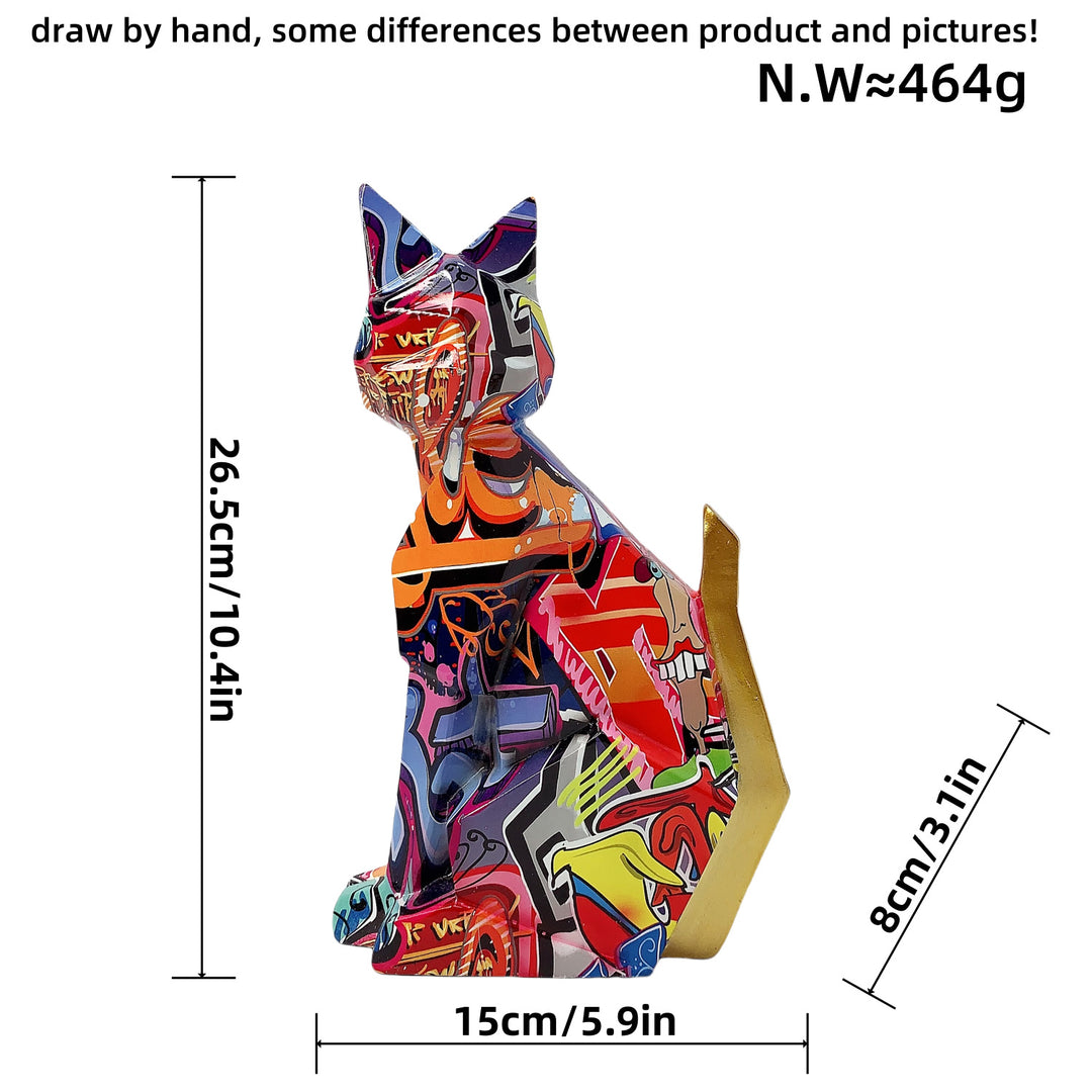 Colorful lion figure made of high-quality resin Stornfield