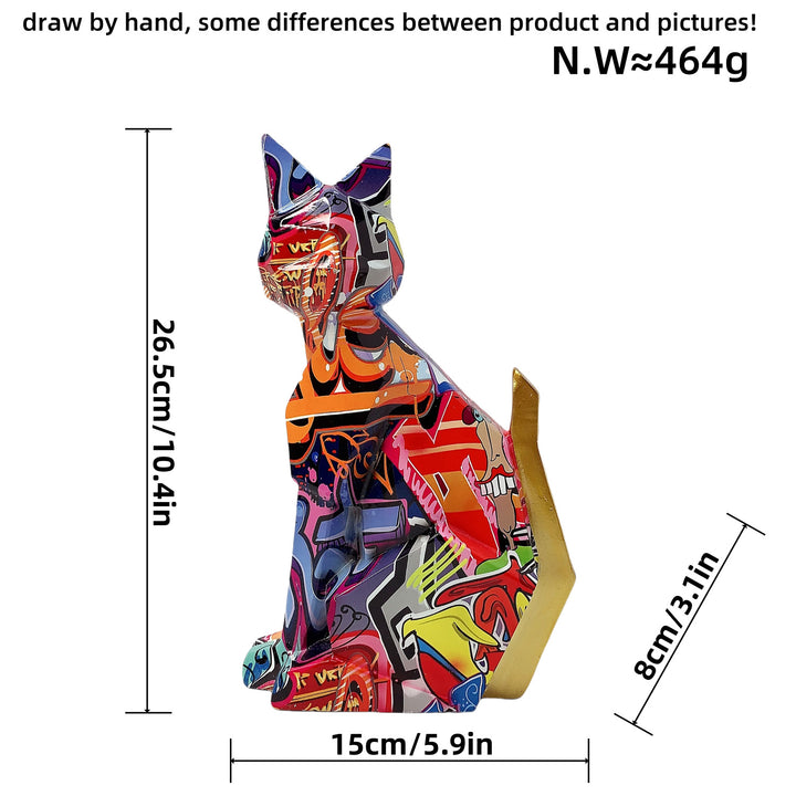 Colorful lion figure made of high-quality resin Stornfield