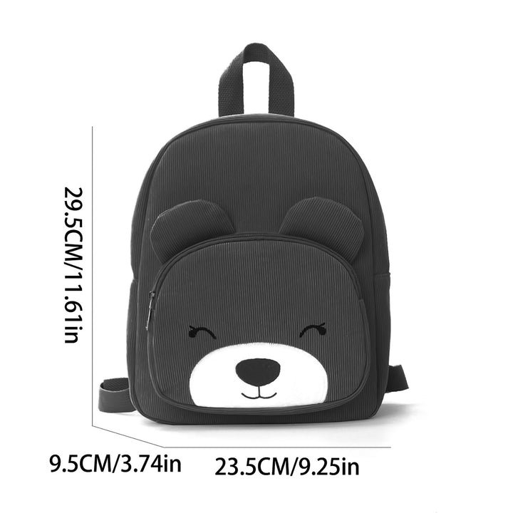 Mini backpack with cute bear motif Stornfield