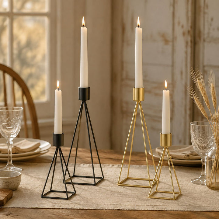 Modern Geometric Candle Holder