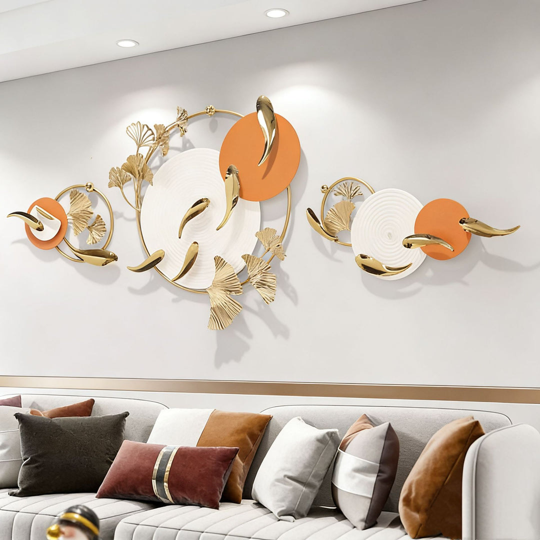 Contemporary Abstract Wall Sculpture Stornfield