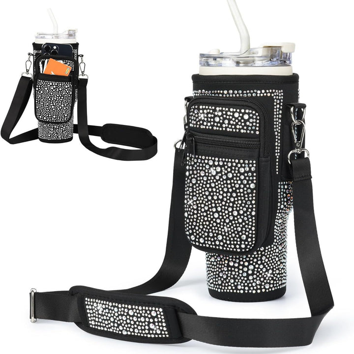 Ladies Glittering Drink Container Bag with Versatile Functionality Stornfield
