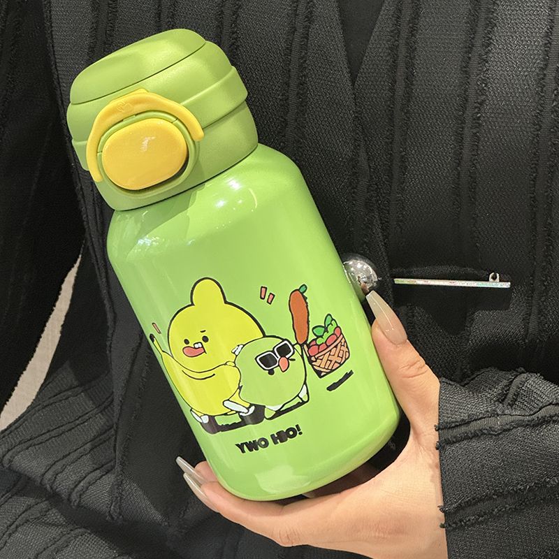 Women's Stainless Steel Water Bottle with Funny Cartoon Design Stornfield