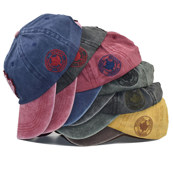 Women's Distressed Canvas Baseball Cap Stornfield