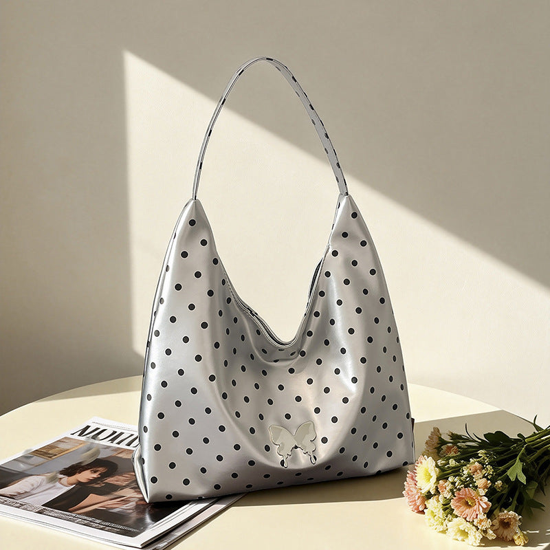 WoChic Polka Dot Hobo Bag Stornfield