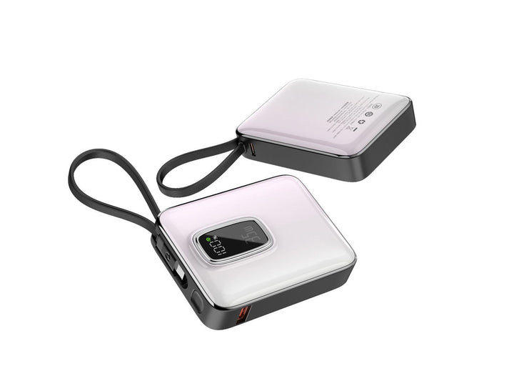 Portable power bank with integrated LED display and fast charging function Stornfield