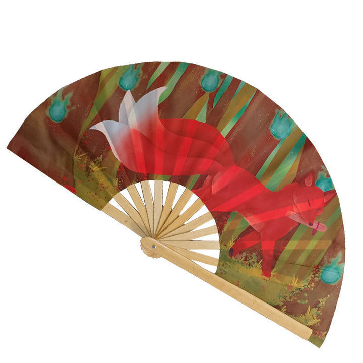 Women creatively designed hand fan Stornfield
