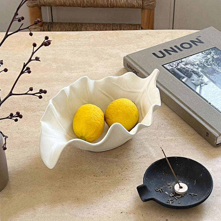 Decorative Leaf Shaped Dish