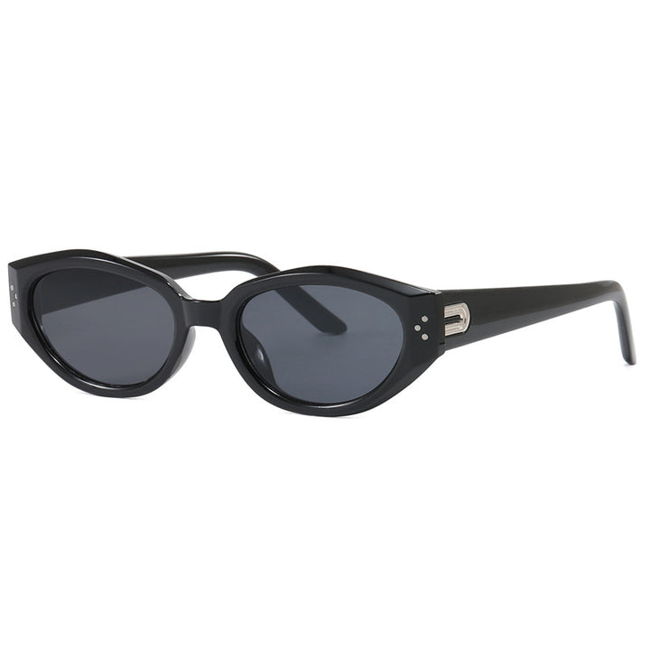 Ladies' trendy sunglasses with animal print and stylish frame Stornfield