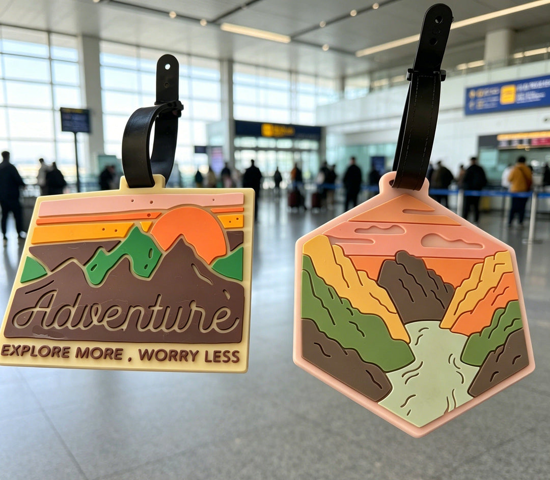 Adventure-Themed Luggage Tag Stornfield