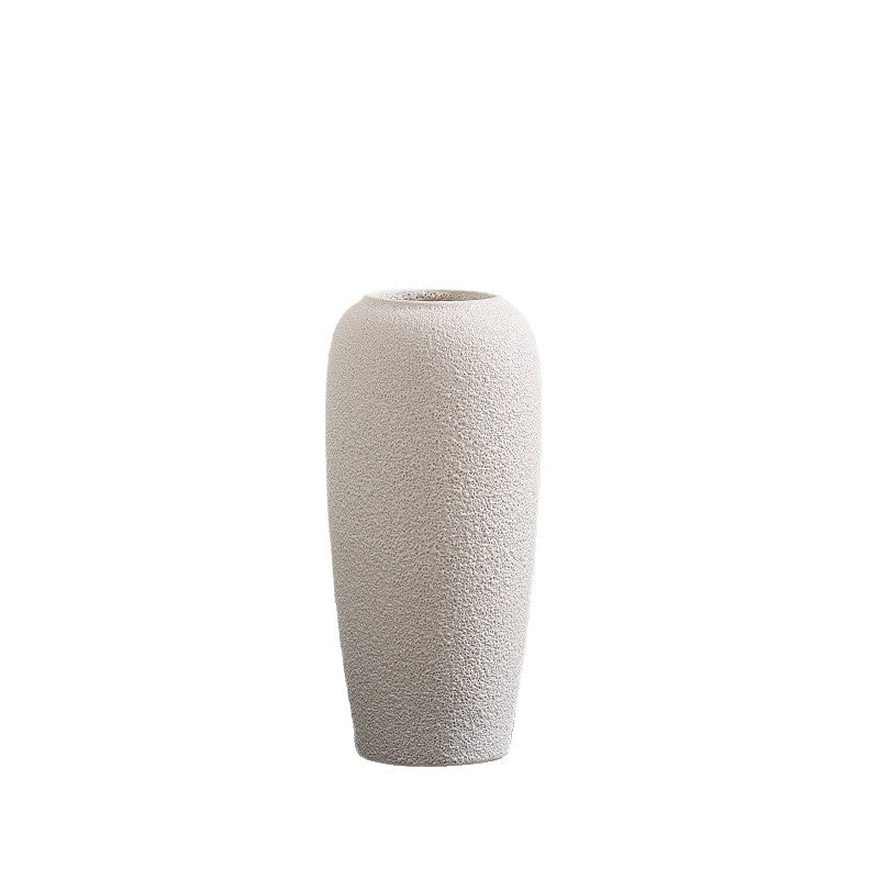 Stylish ceramic vase with textured design Stornfield