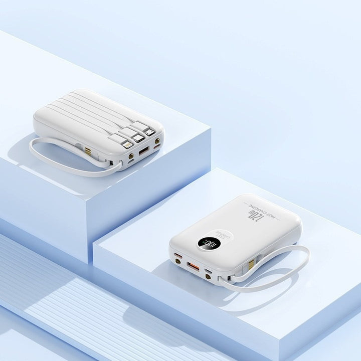 Portable power bank with multiple charging ports and digital display Stornfield