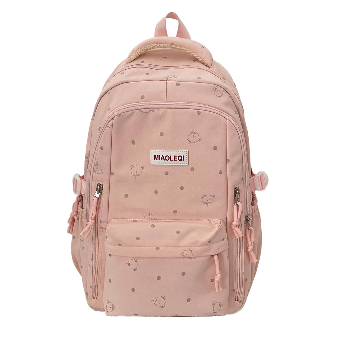 Playful Polka Dot Design Backpack Stornfield