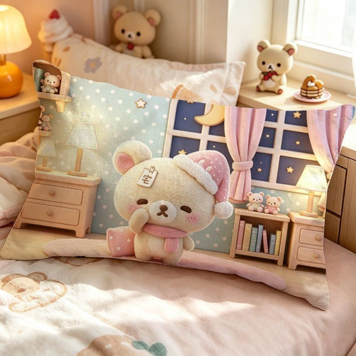 Adorable Cartoon Character Decorative Pillow