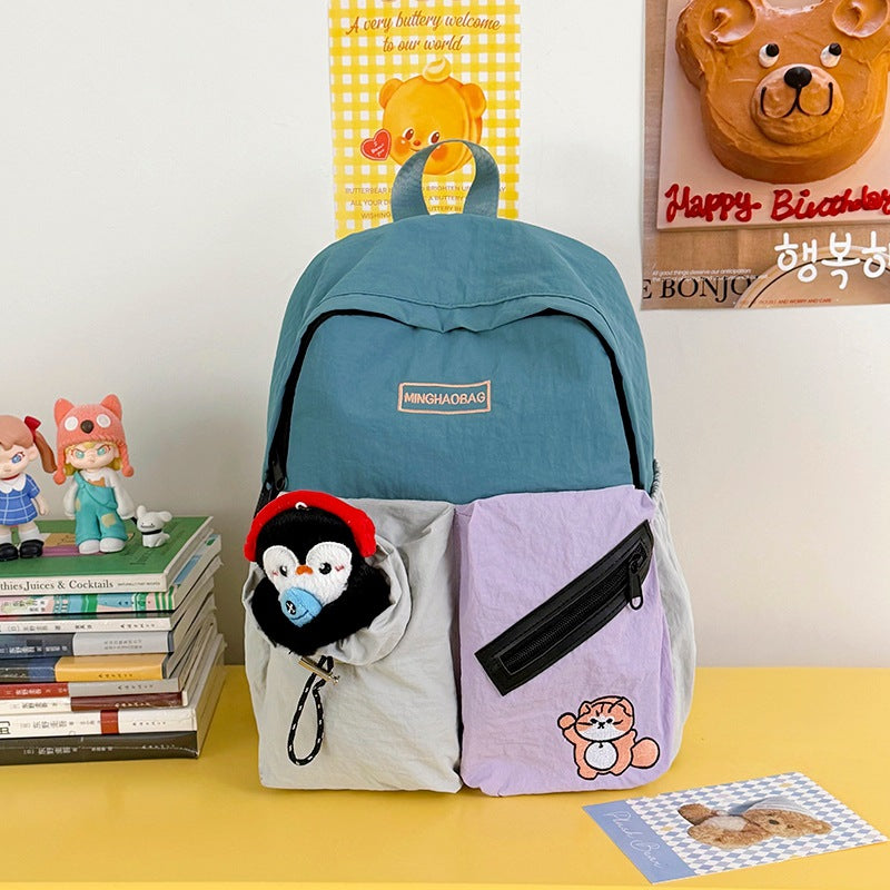 Playful Multi-Pocket Casual Backpack Stornfield