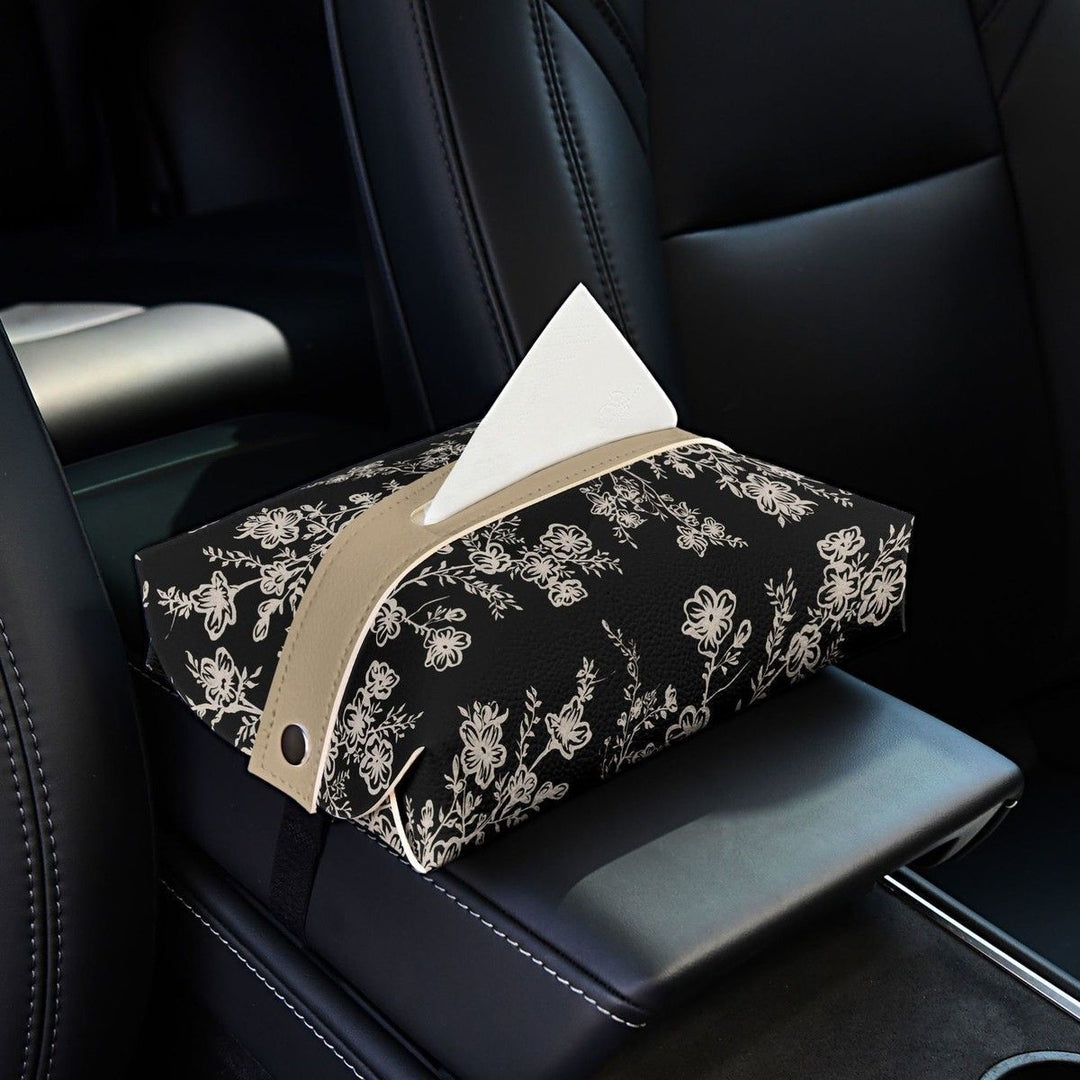 Floral Patterned Tissue Box Cover Stornfield