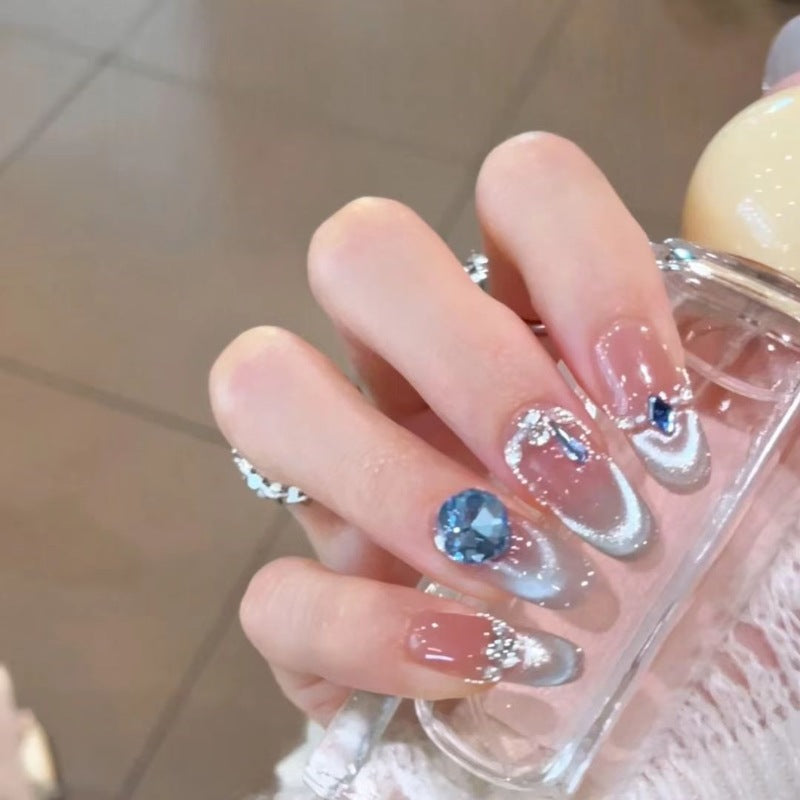 Glamorous Decorative Nail Extensions