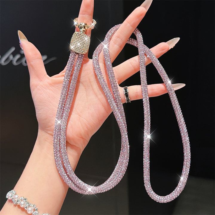 Rhinestone-Embellished Eyewear Lanyard Stornfield