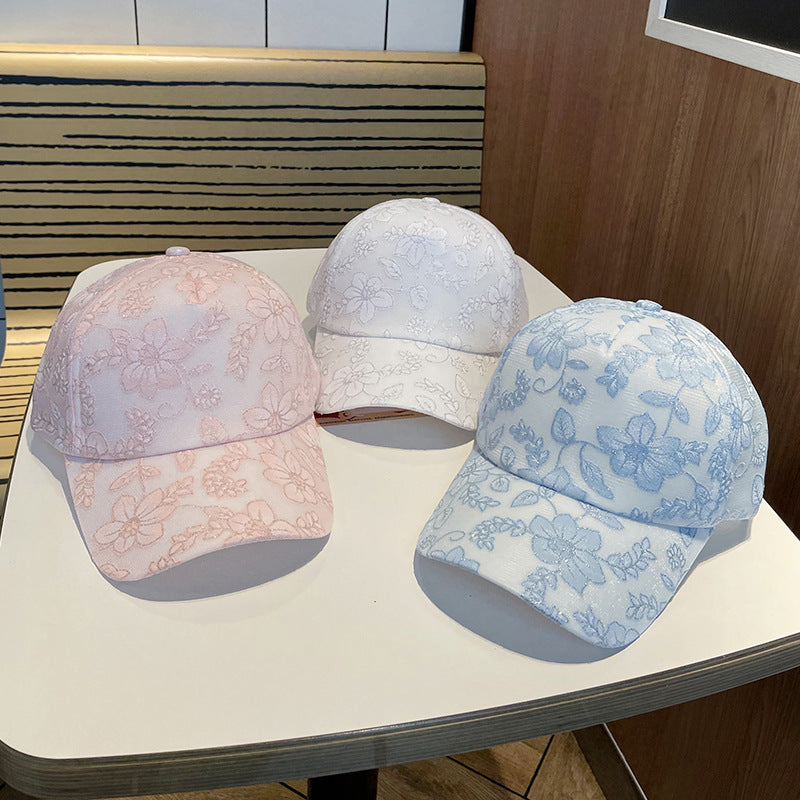 Women's Floral Embroidered Baseball Cap Stornfield