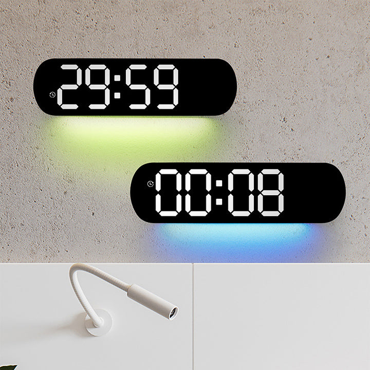 Digital LED alarm clock with large display and temperature display Stornfield