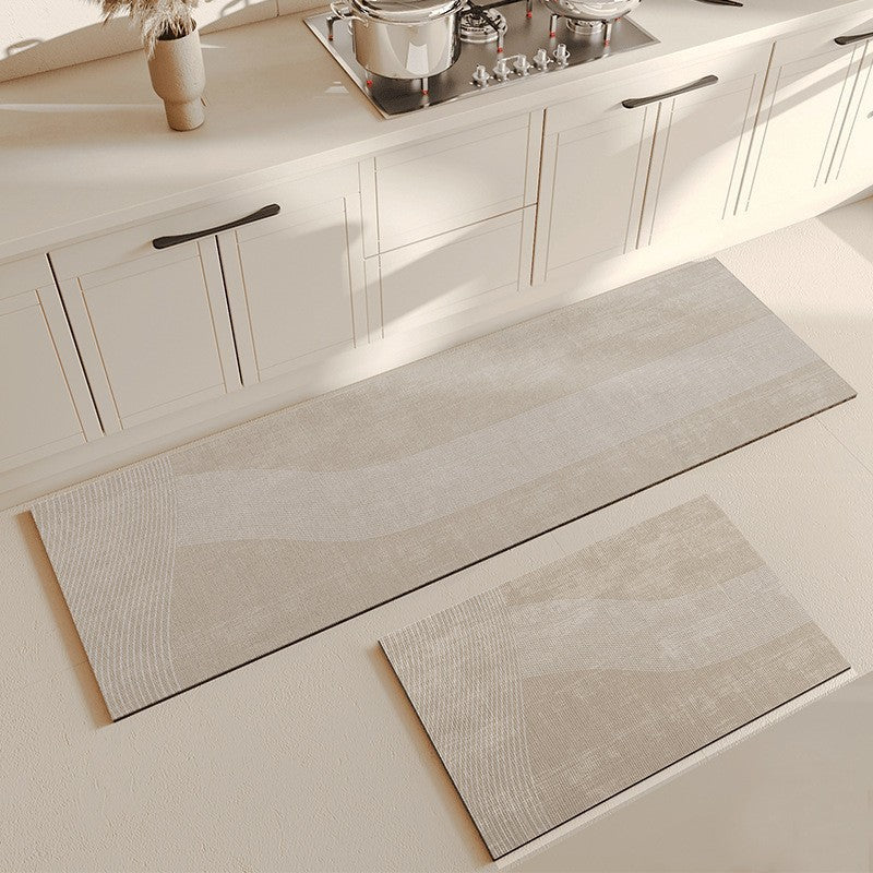 Abstract Geometric Kitchen Runner Mat