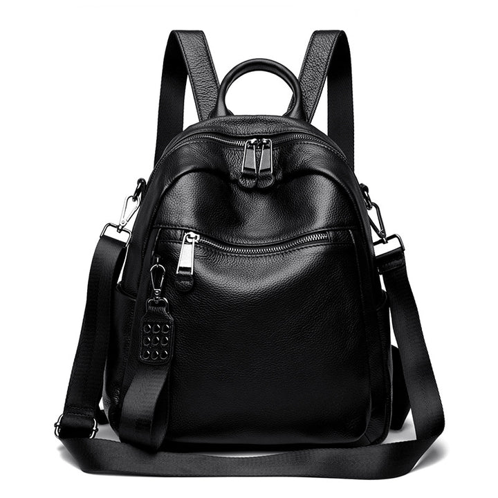 Versatile Multi-Functional Leather Backpack Stornfield