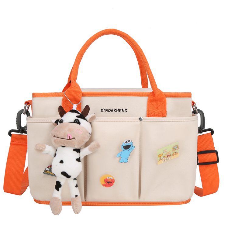 Fun-Themed Multi-Pocket Tote Bag Stornfield