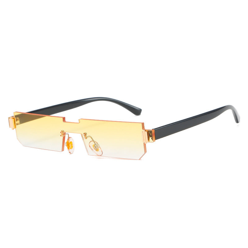 Women's fashionable geometric sunglasses with fine frame Stornfield