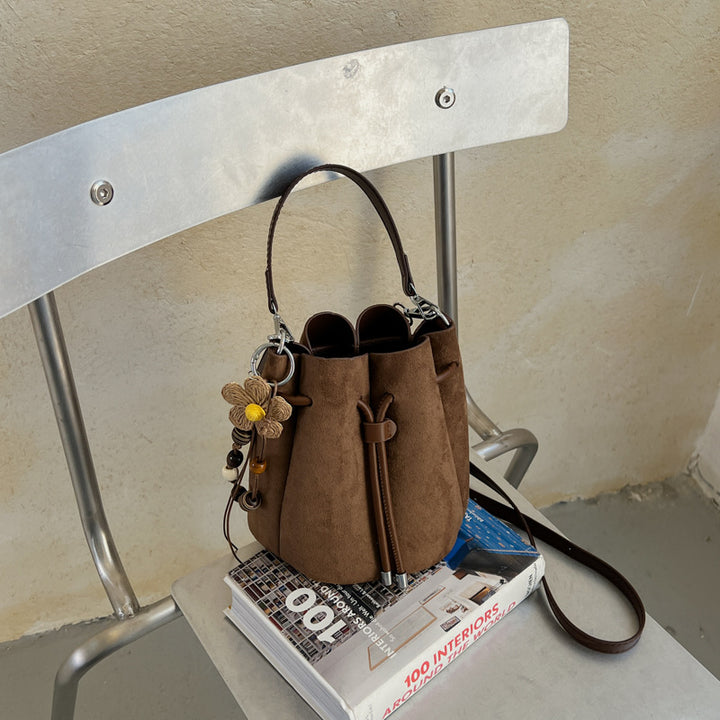 Drawstring Bucket Bag