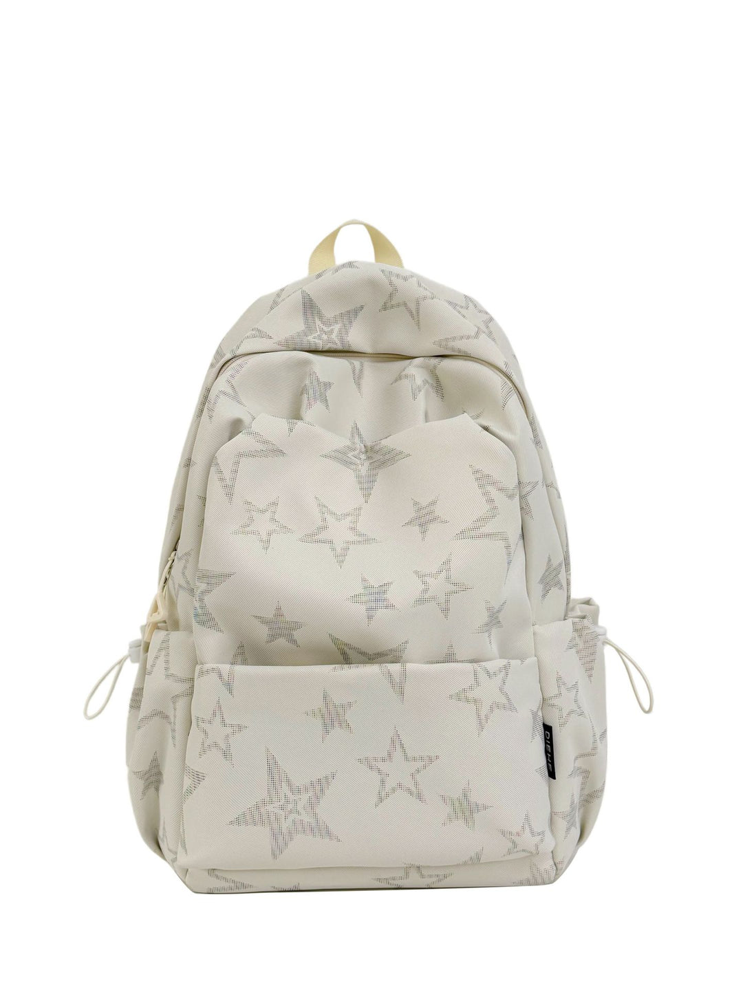Star-Embroidered Casual School Backpack Stornfield