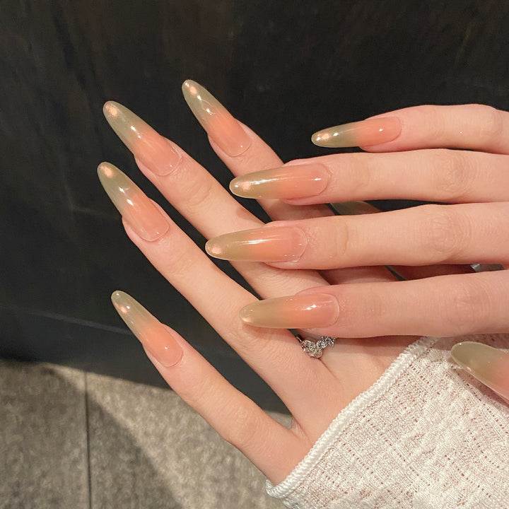 Artistic Ombre Press-On Nail Set
